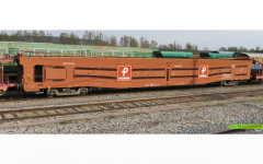 Electrotren HE4044 - H0 - Autotransportwagen Pecovasa, RENFE, Ep. V